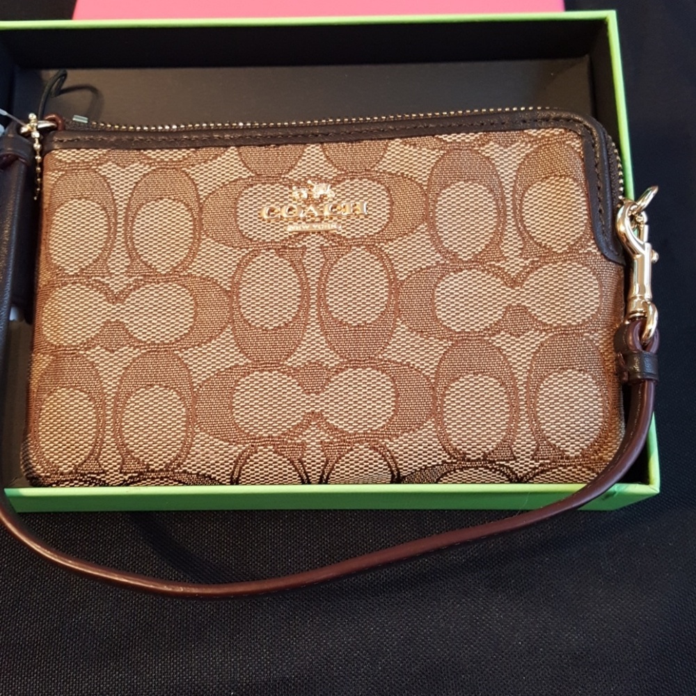 Coach wristlet